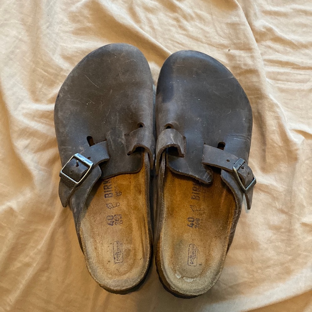Size 40 Birkenstock clogs
